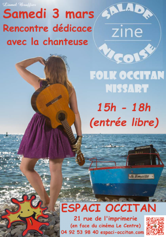 Rencontre avec la chanteuse occitane Zine à Gap