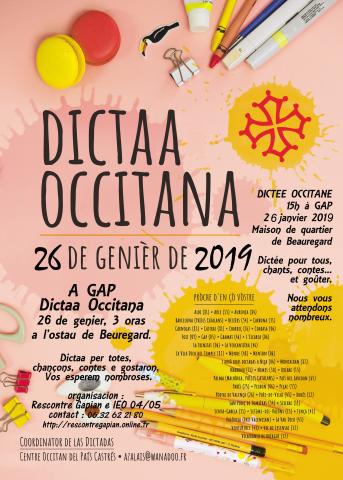 Dictaa occitana 2019 a Gap